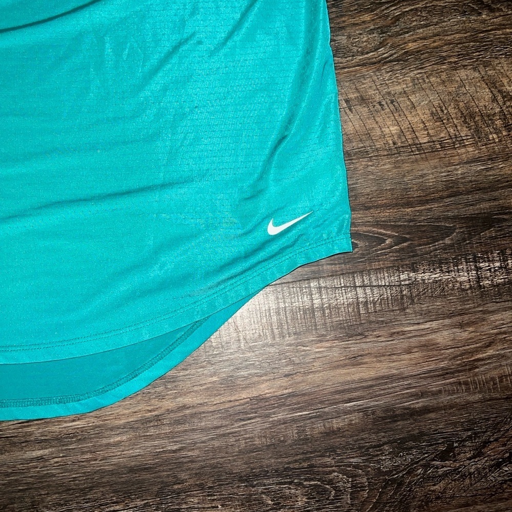 Nike Women's Vibrant Teal Tank Top - Picture 3 of 4
